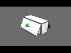 Φιλικό προς το περιβάλλον Επεκτάσιμο προκατασκευασμένο σπίτι Προσαρμογή απόδοσης βιωσιμότητας