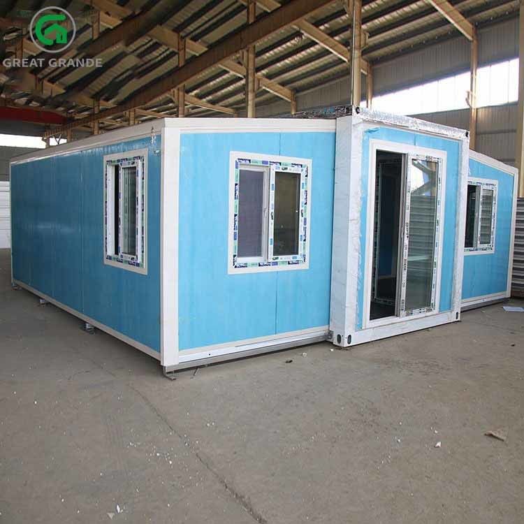 Brande 20/40Ft εκτάσιμο Prefab σπίτι 5 εμπορευματοκιβωτίων φορητά σπίτια εμπορευματοκιβωτίων εγχώριας αποθήκευσης εμπορευματοκιβωτίων κρεβατοκάμαρων